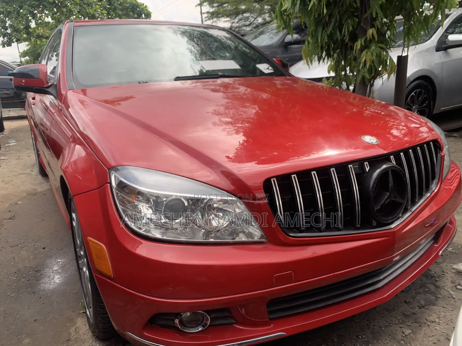 Mercedes-Benz C300 Luxury 4Matic Sedan AWD (3.0L 6cyl 7A) 2010 Red