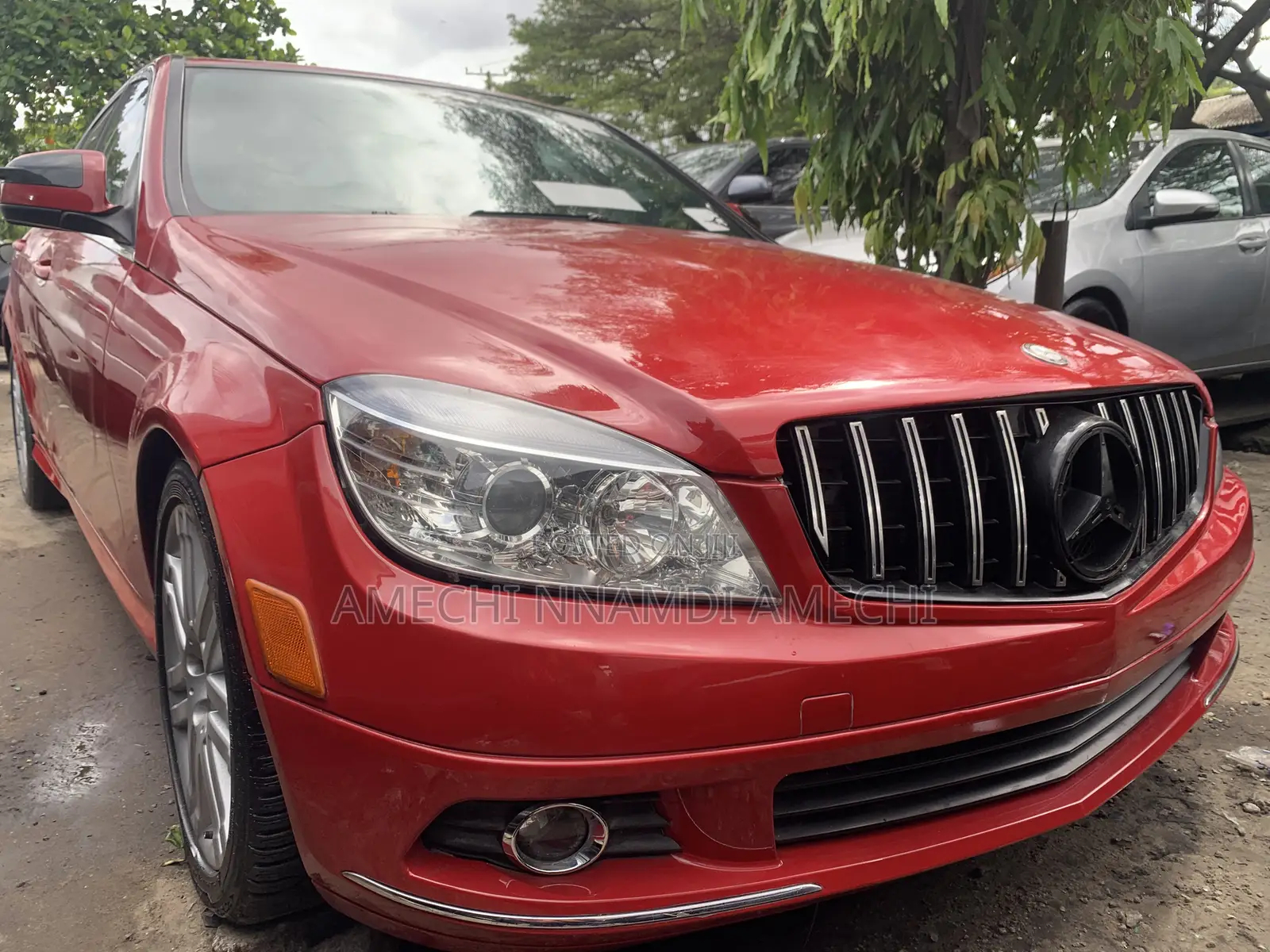 Mercedes-Benz C300 Luxury 4Matic Sedan AWD (3.0L 6cyl 7A) 2010 Red