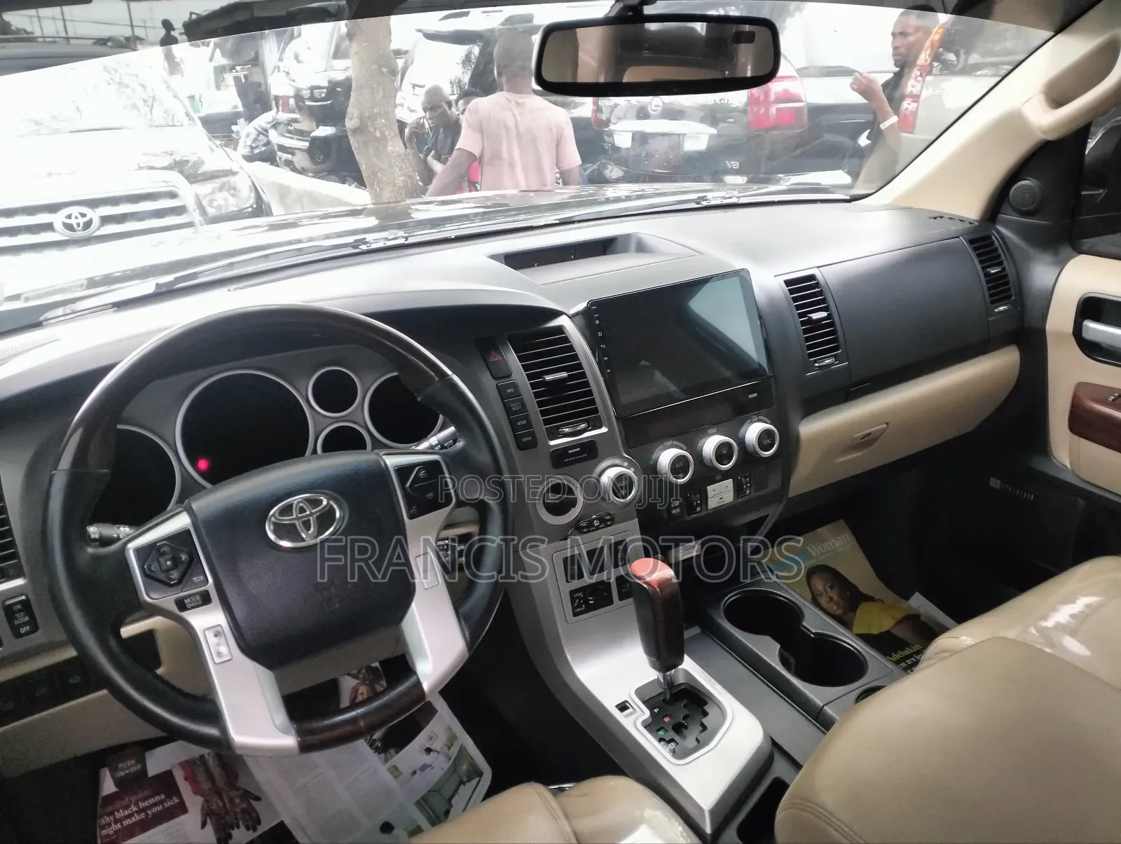 Toyota Sequoia Platinum w/FFV 4x4 2018 Black