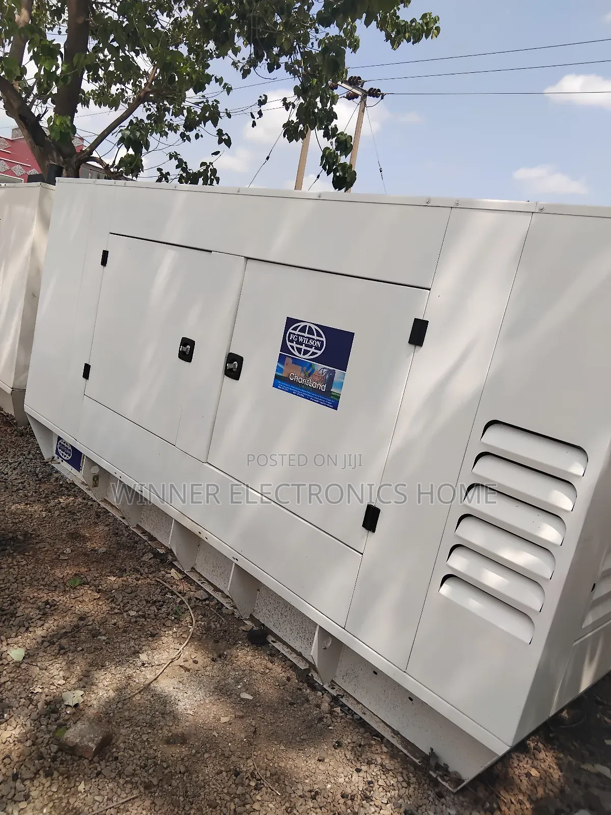 300kva Fg Wilson Used Soundproof Generator