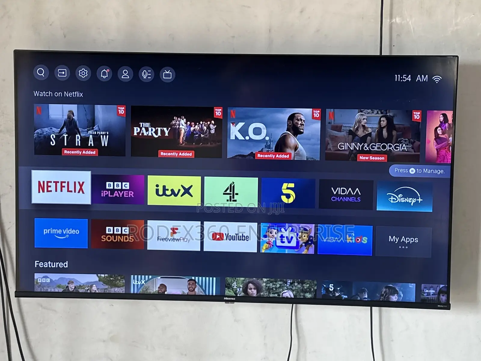 50 Inch Uk Used Hisense Smart Tv