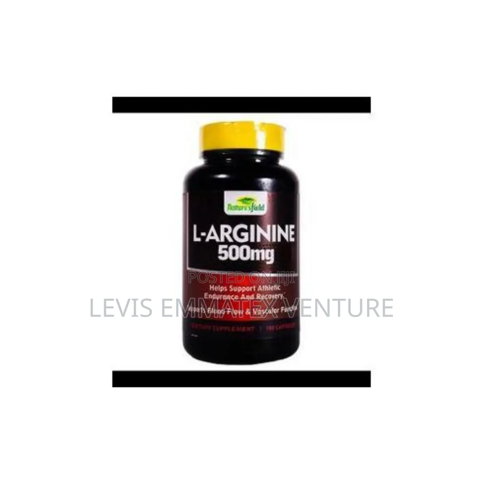 Nature's Field L-Arginine 500mg X 100 Caplets