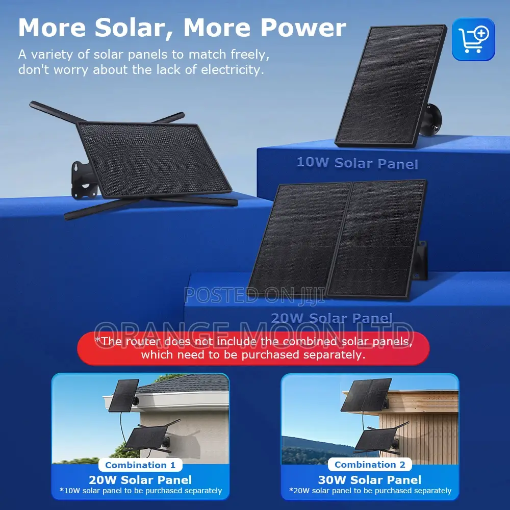 Outdoor 4g Double Solarpanel Router Wireless Long Range Wifi