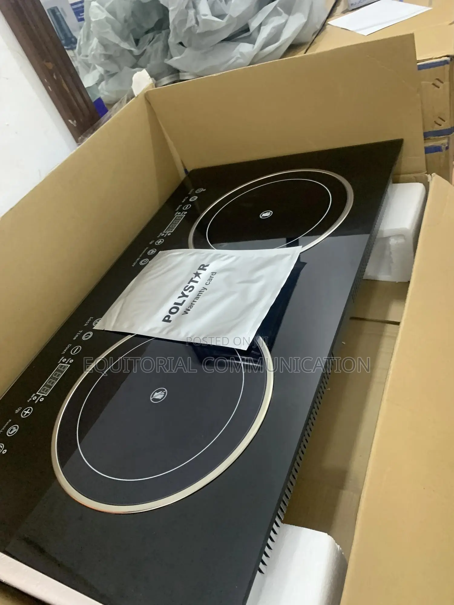 Polystar Infrared Hob – Stylish Glass Finish