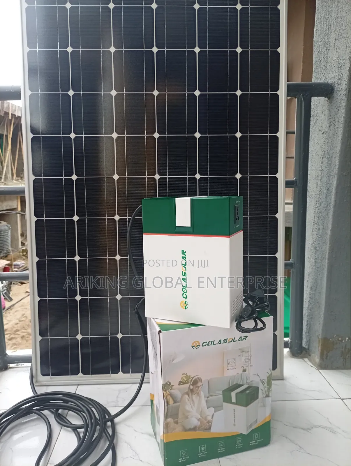 Quality Cola 1000watts Solar Generator