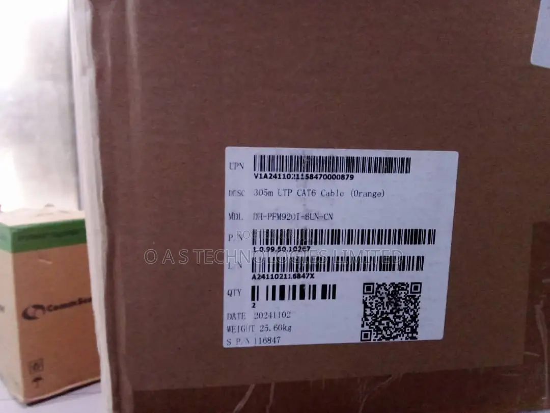 305m LTP Cat6 Cable