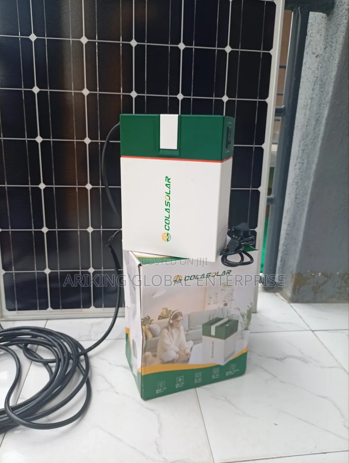 1000watts (1kwh) Cola Solar Generator