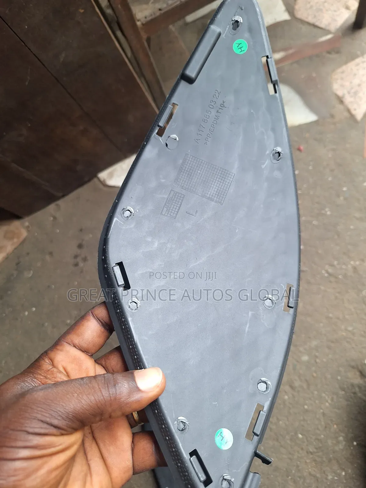 Bumper Fog Lamp Cover Cla250