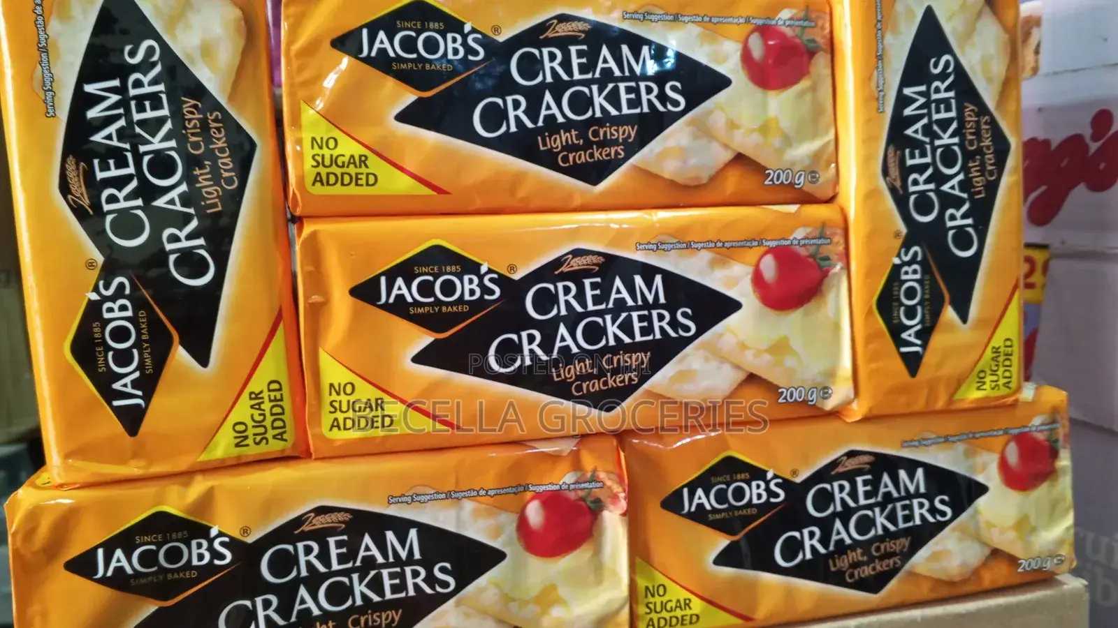 Jacob Cream Crackers 200g(Carton)