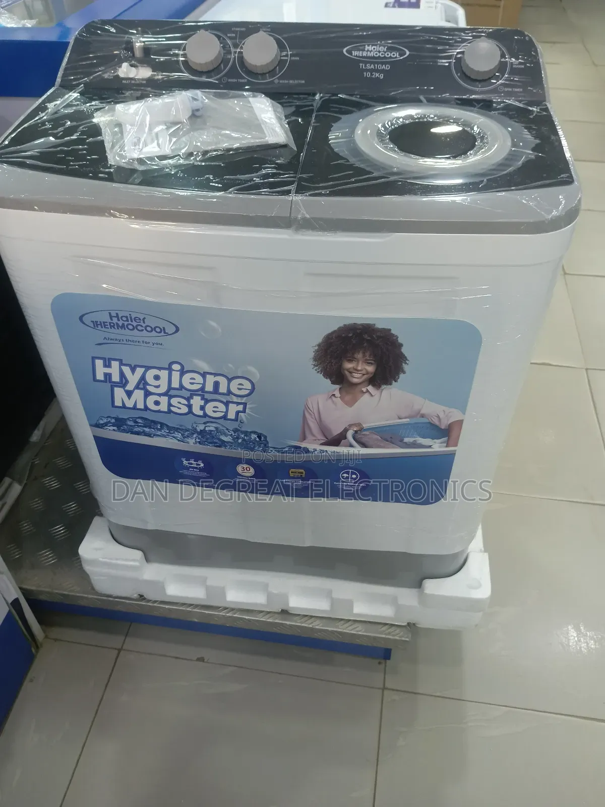 Haier Thermocool 10.2kg Semi Auto Top Load Washing Machine