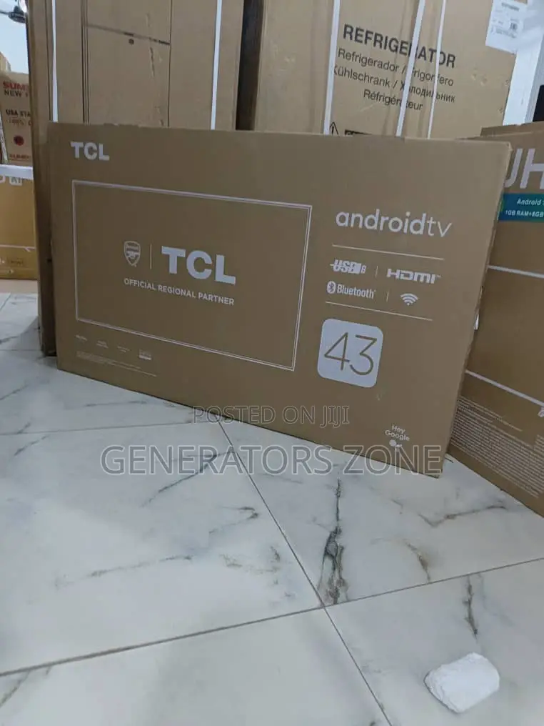Smart. Sharp. Beautiful. TCL 43-Inch Uhd Tv
