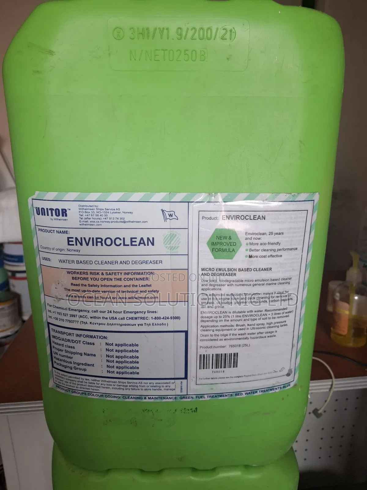 Enviroclean/ Unitor Enviroclean