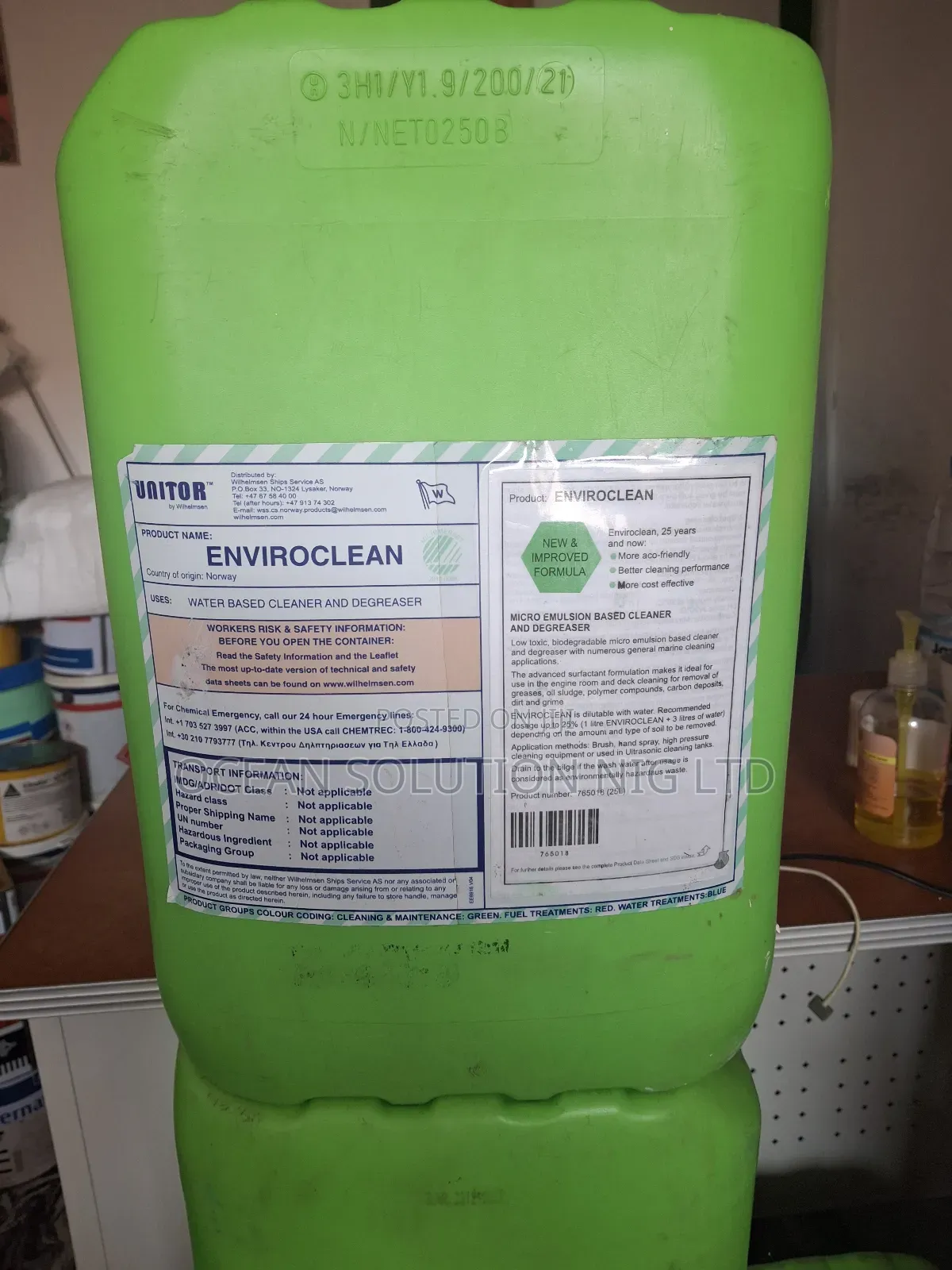 Enviroclean/ Unitor Enviroclean