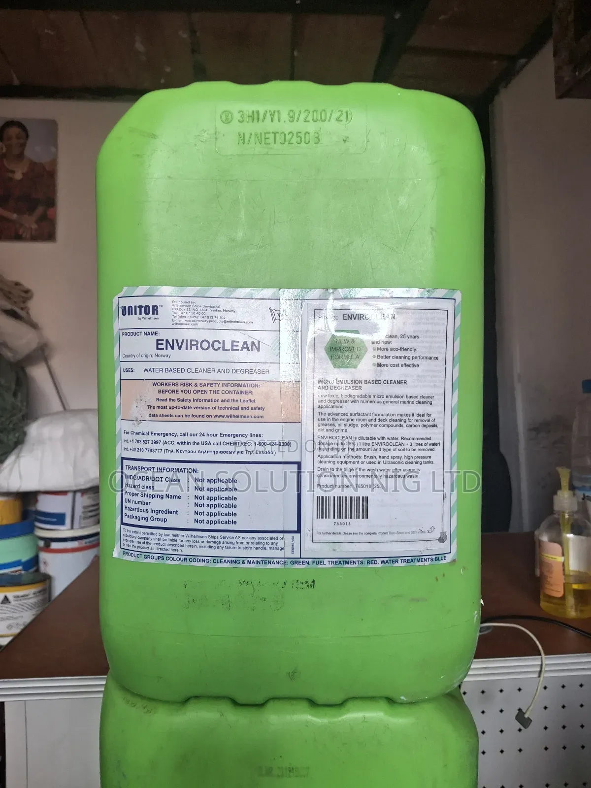 Enviroclean/ Unitor Enviroclean