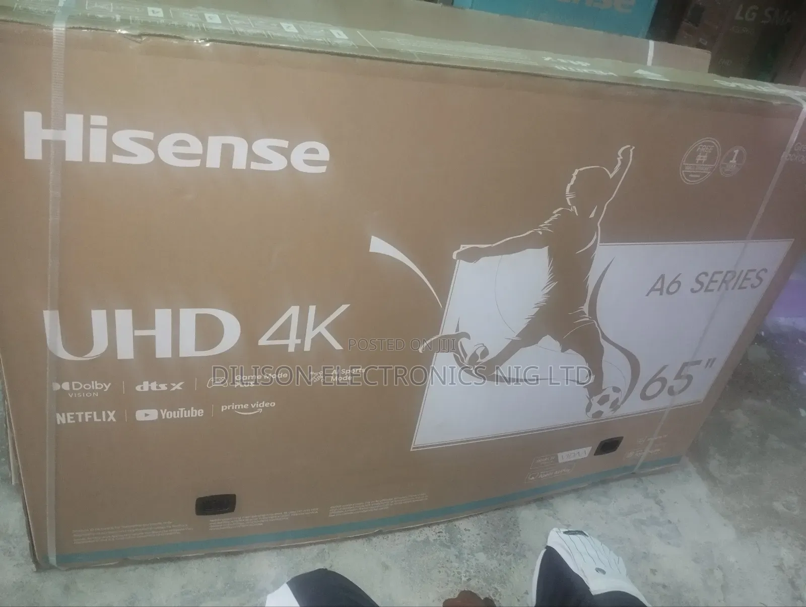 65" Hisense Uhd Smart Frameless Tv