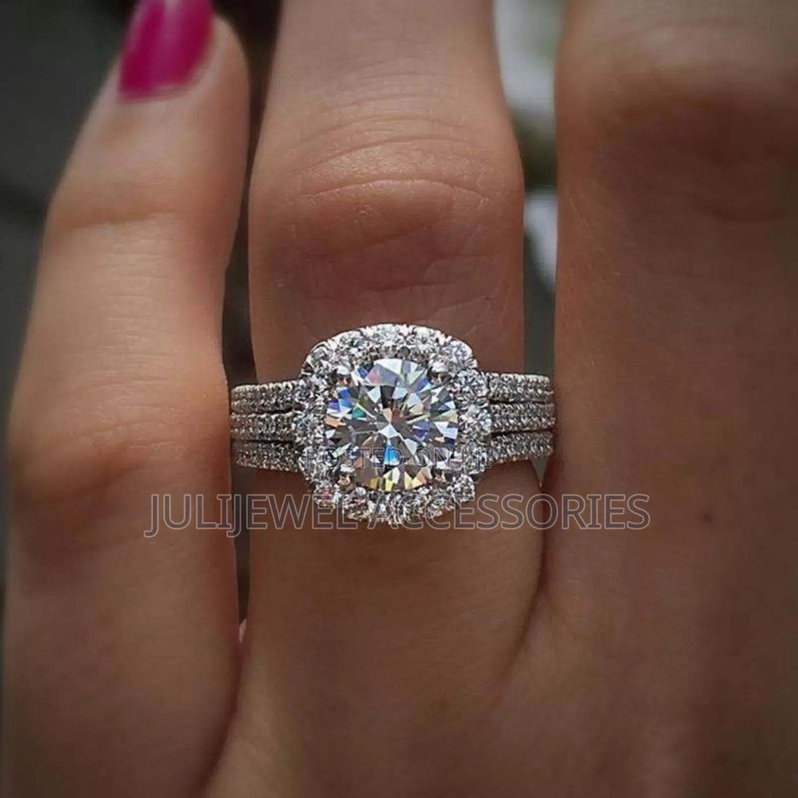 Proposal/Promise Marriage/ Engagement Ring for Ladies