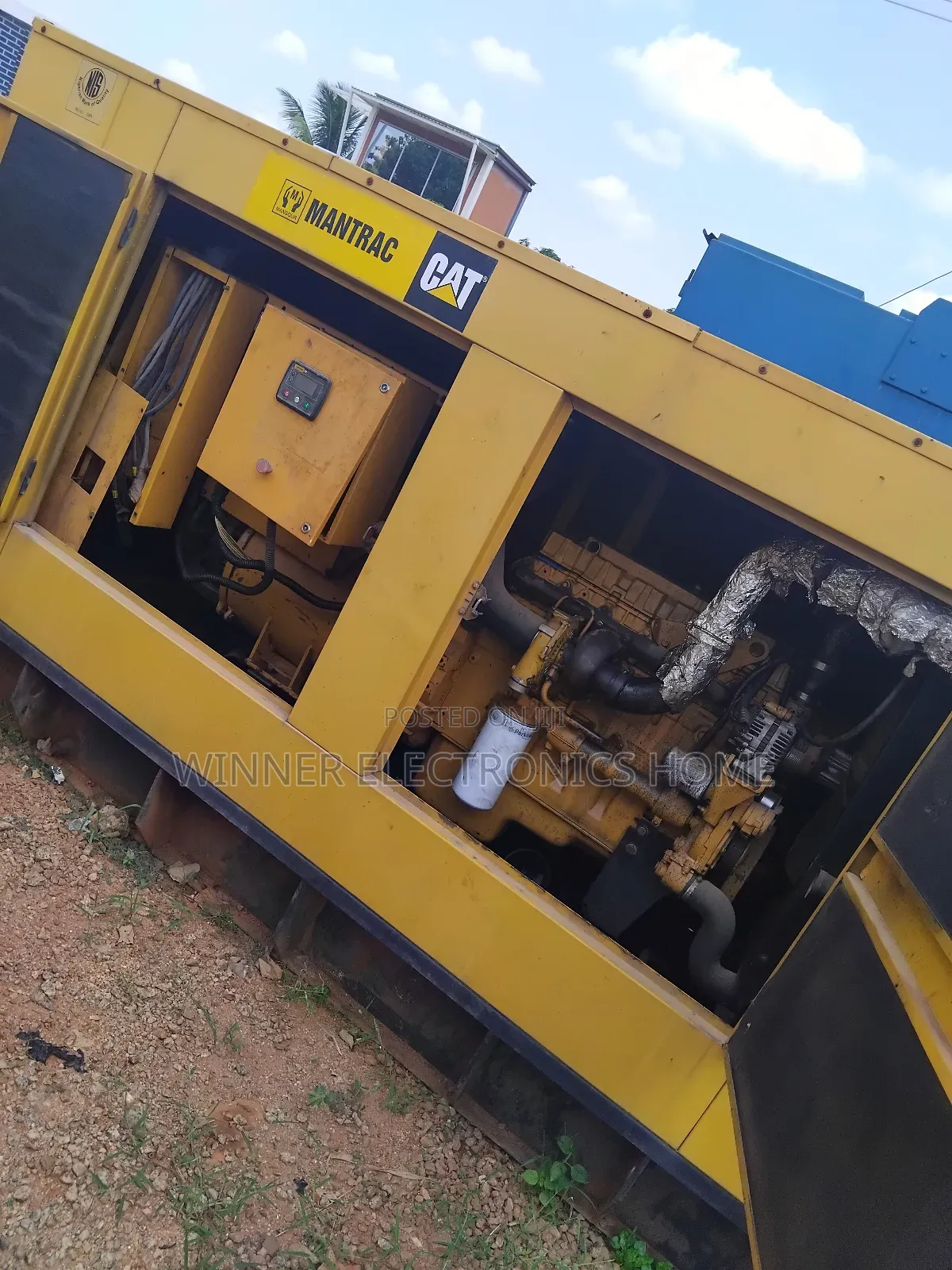 200kva Cat Soundproof Diesel Generator  Copper Coil