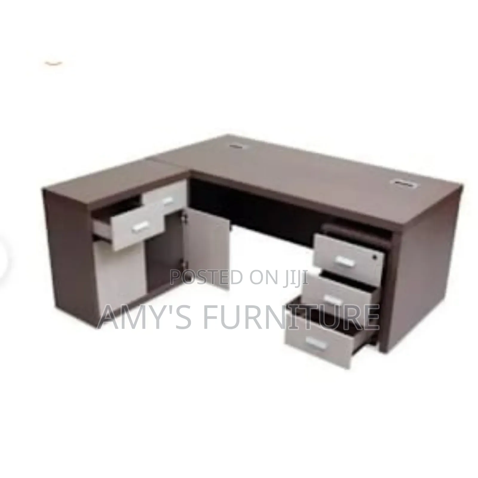 Executive Office Table With Extension No Chair - 1.6m
