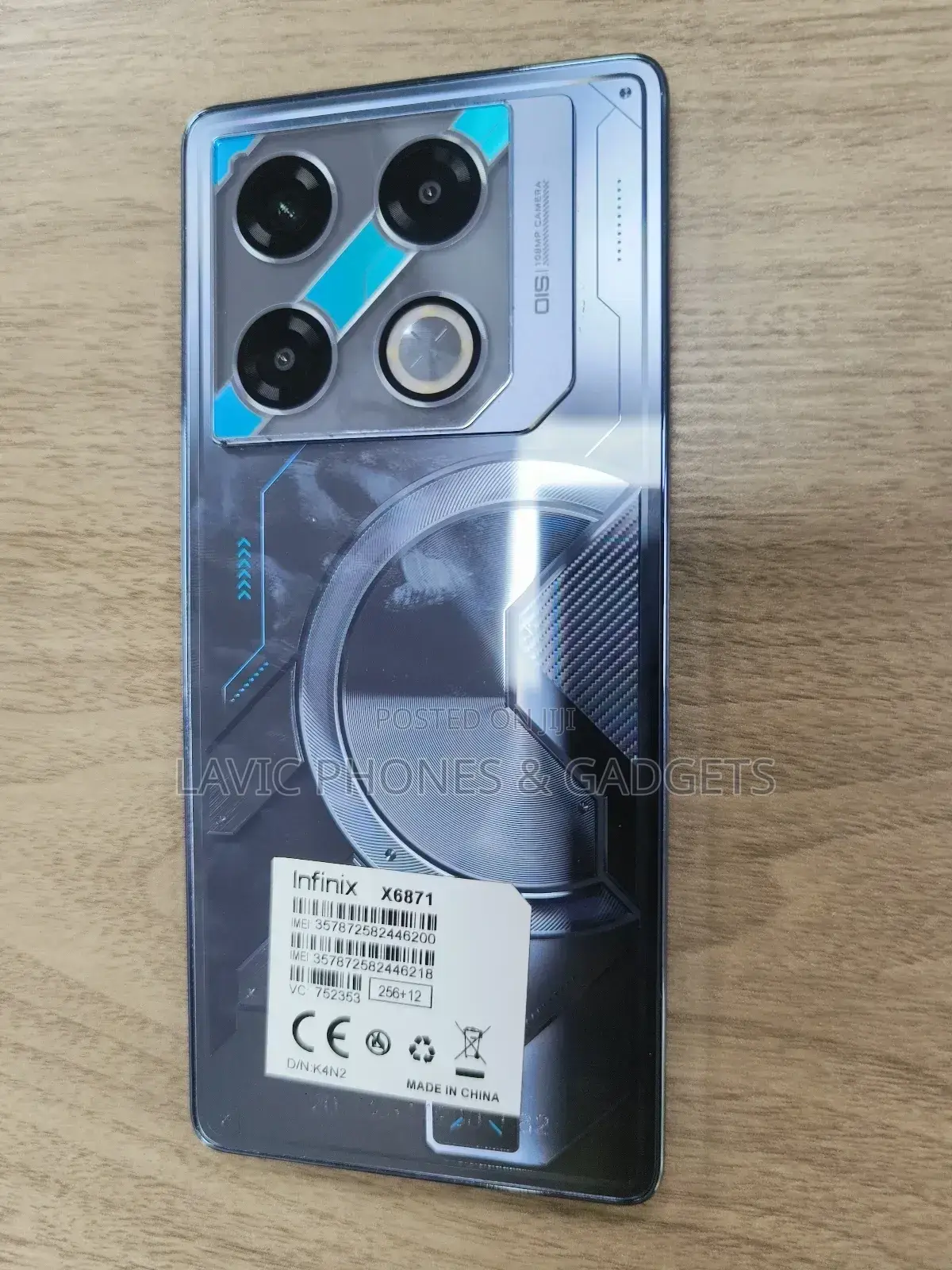 New Infinix GT 20 Pro 12 GB Silver