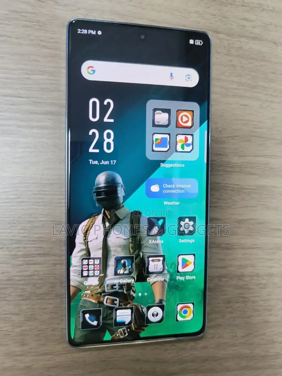 New Infinix GT 20 Pro 12 GB Silver