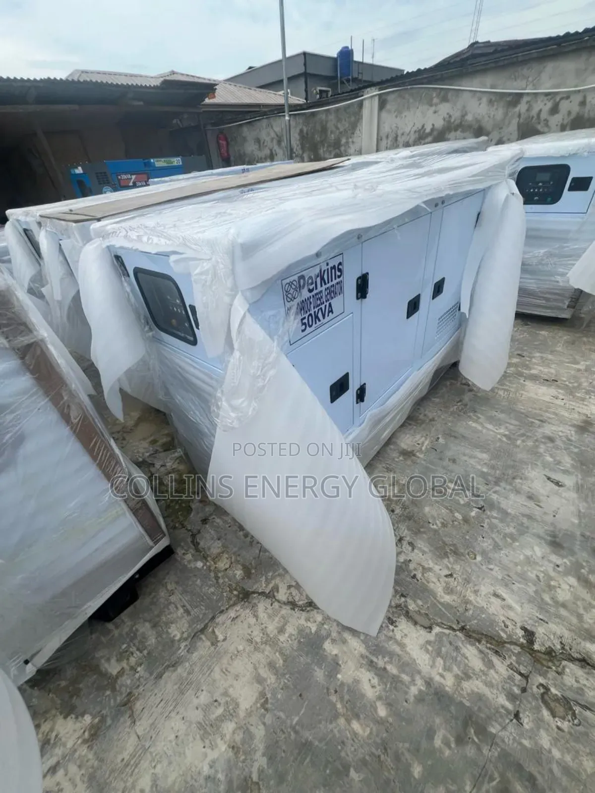 50 Kva Uk Perkins Soundproof Copper Coil Generator