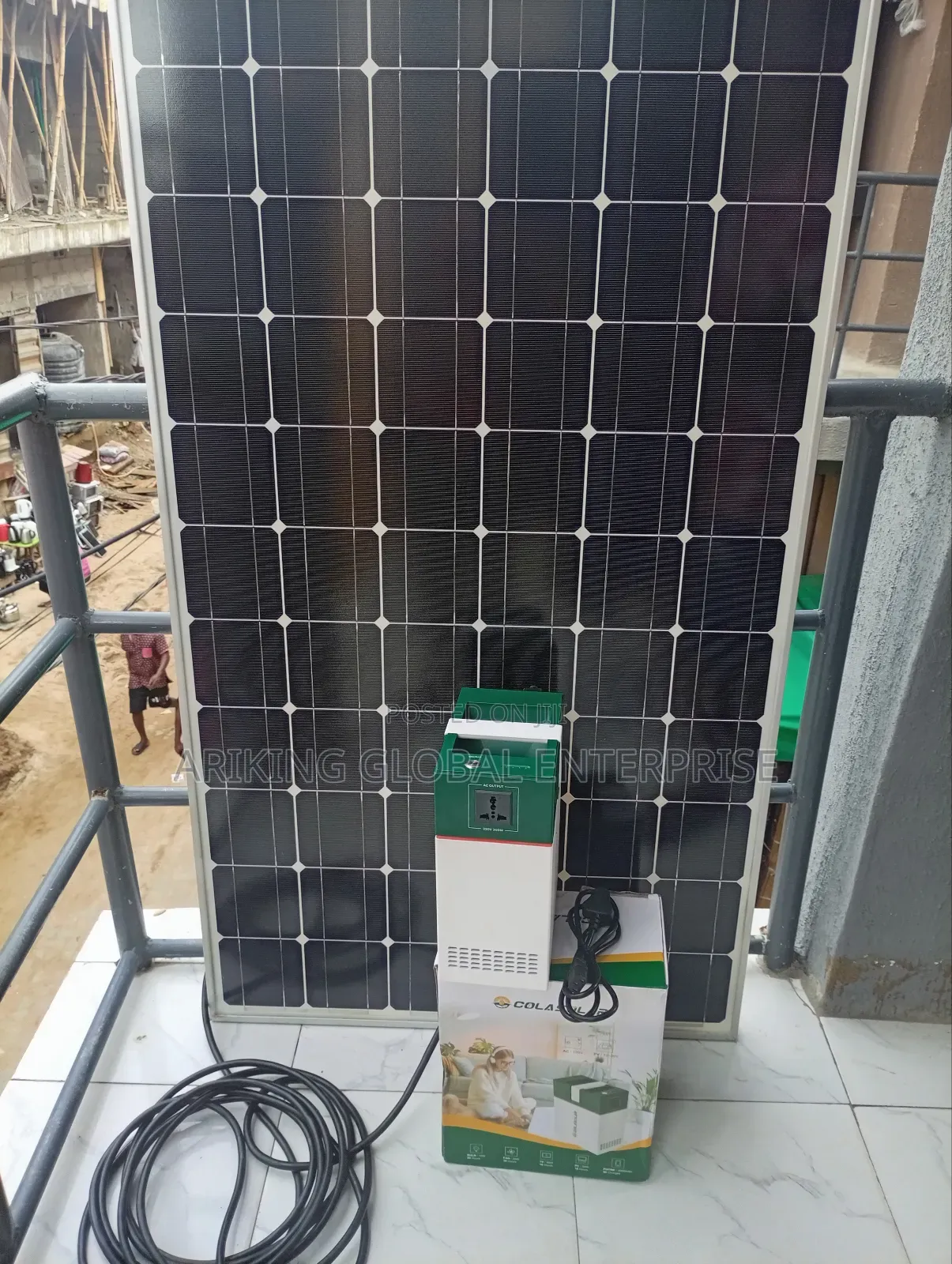 Energy Power Solar Generator 1000watts Cola Solar Generator