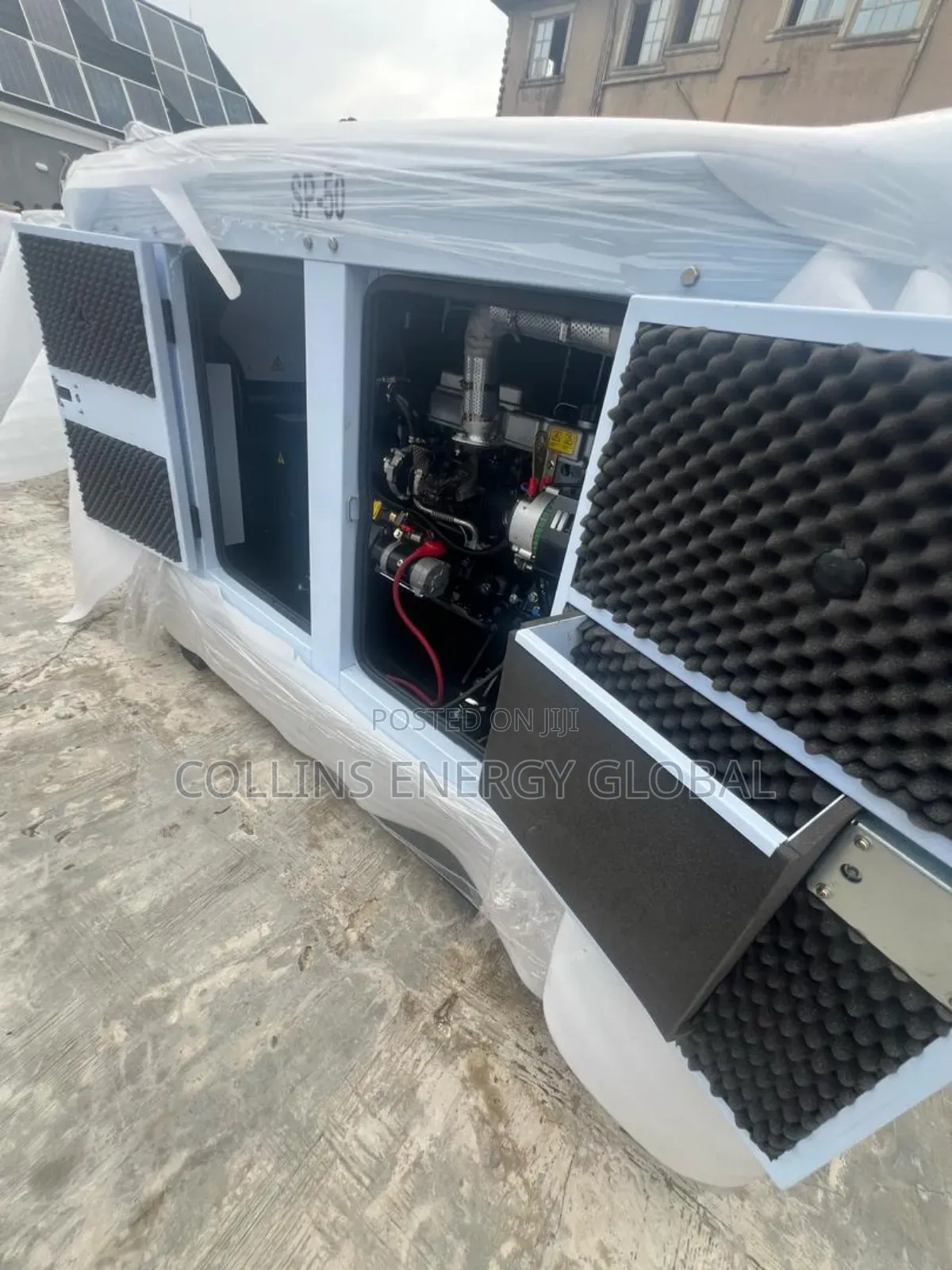 50 Kva Uk Perkins Soundproof Copper Coil Generator