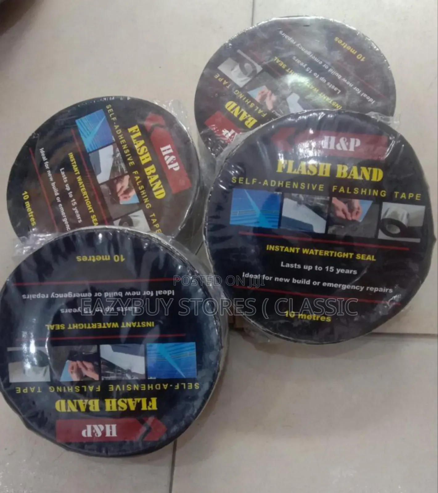Leakage Repair Waterproof Self Adhesive Flashing Tape