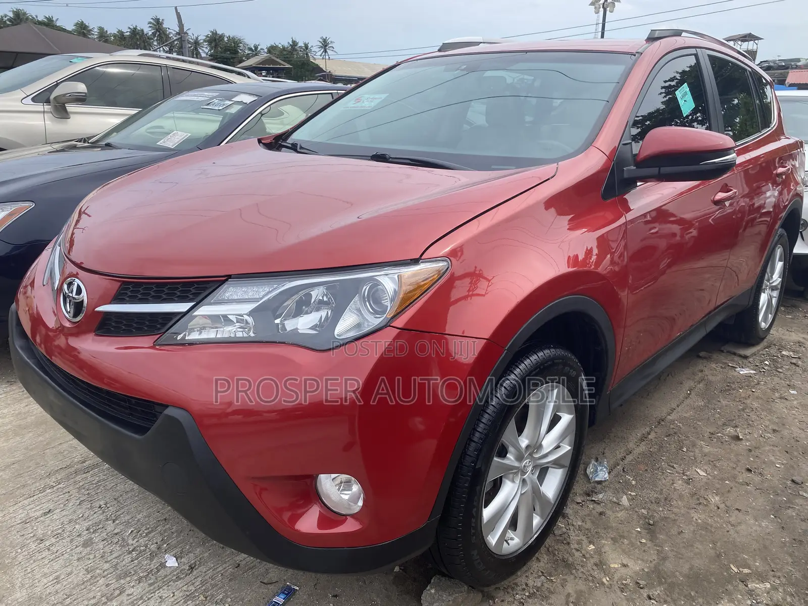Toyota RAV4 Limited 4dr SUV (2.5L 4cyl 6A) 2015 Red