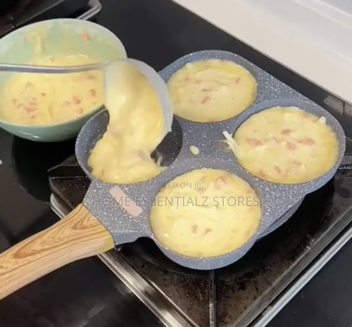 Non-Stick 4 Holes Frypan Pancakes Maker