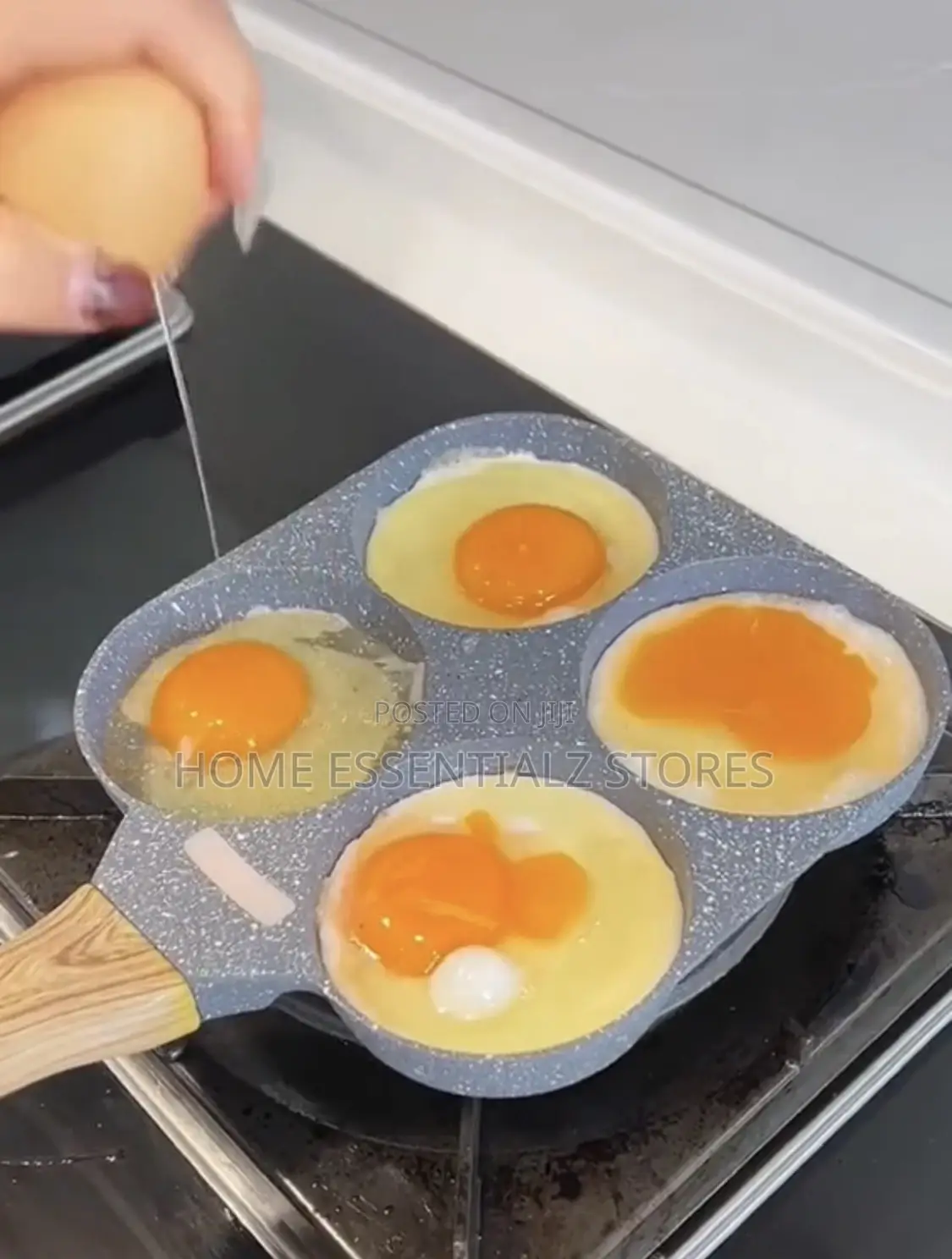 Non-Stick 4 Holes Frypan Pancakes Maker