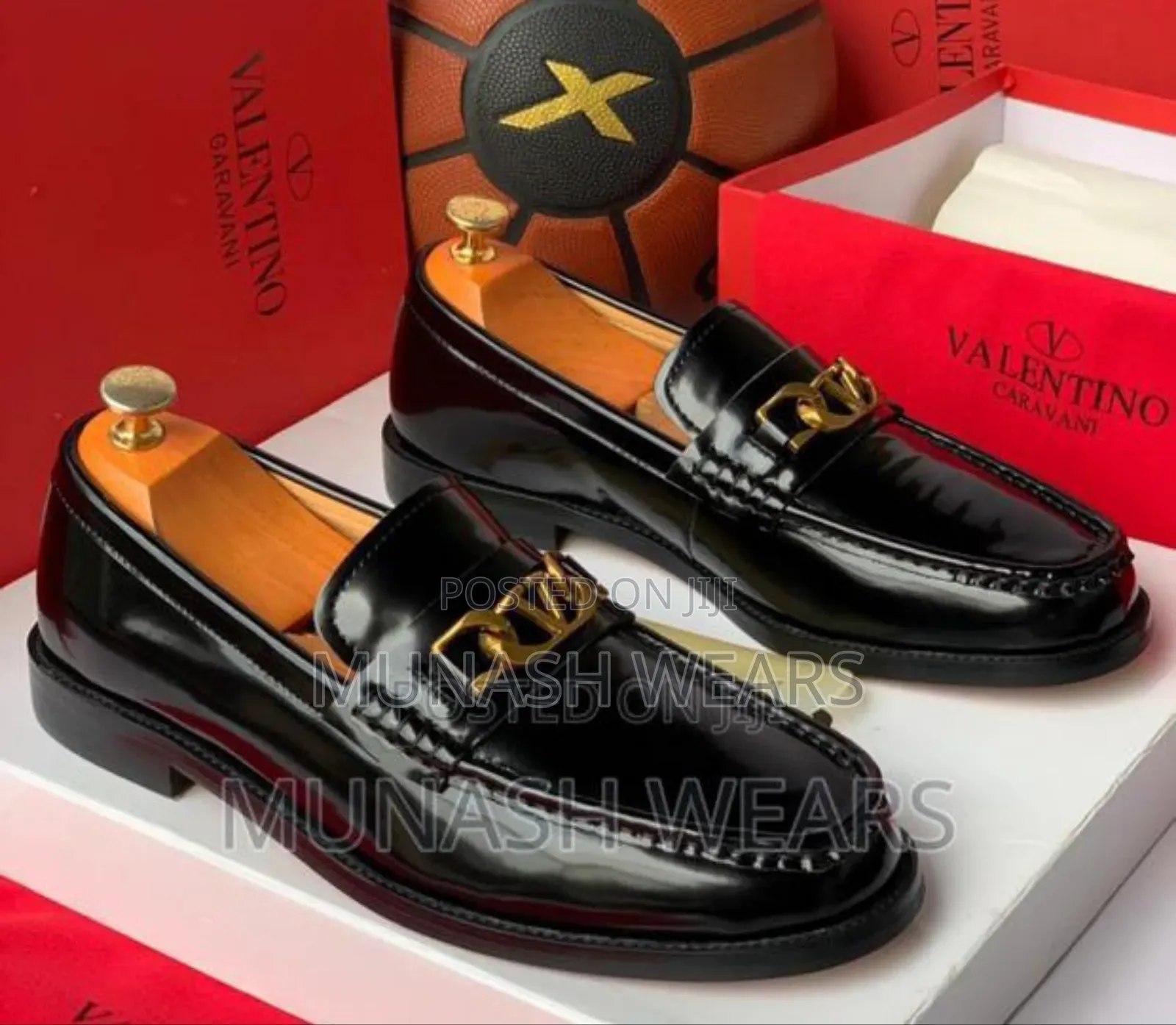 Valentino Leather Flat Shoes