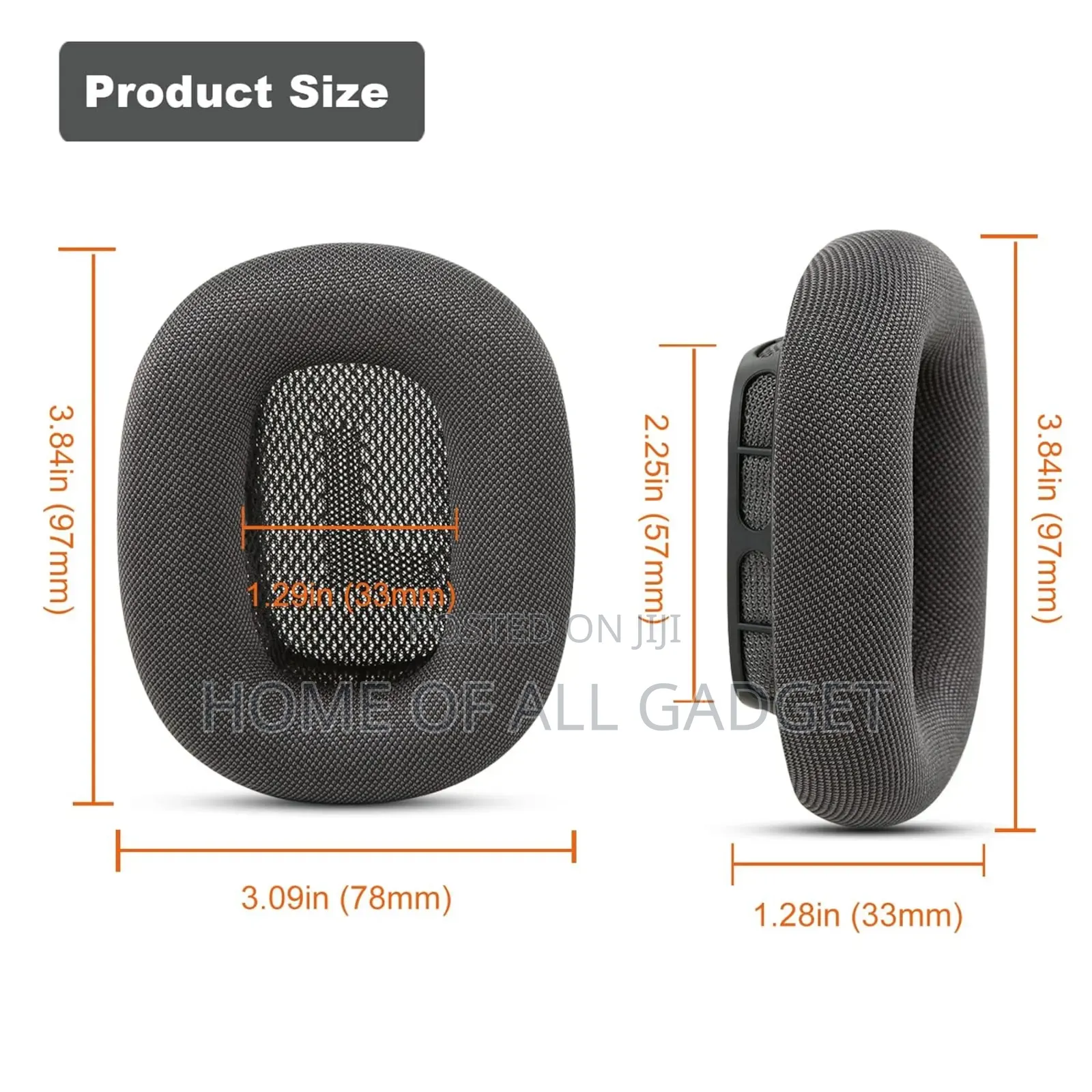Ear Cushions Replacement Fabric Earpads for Airpods Max