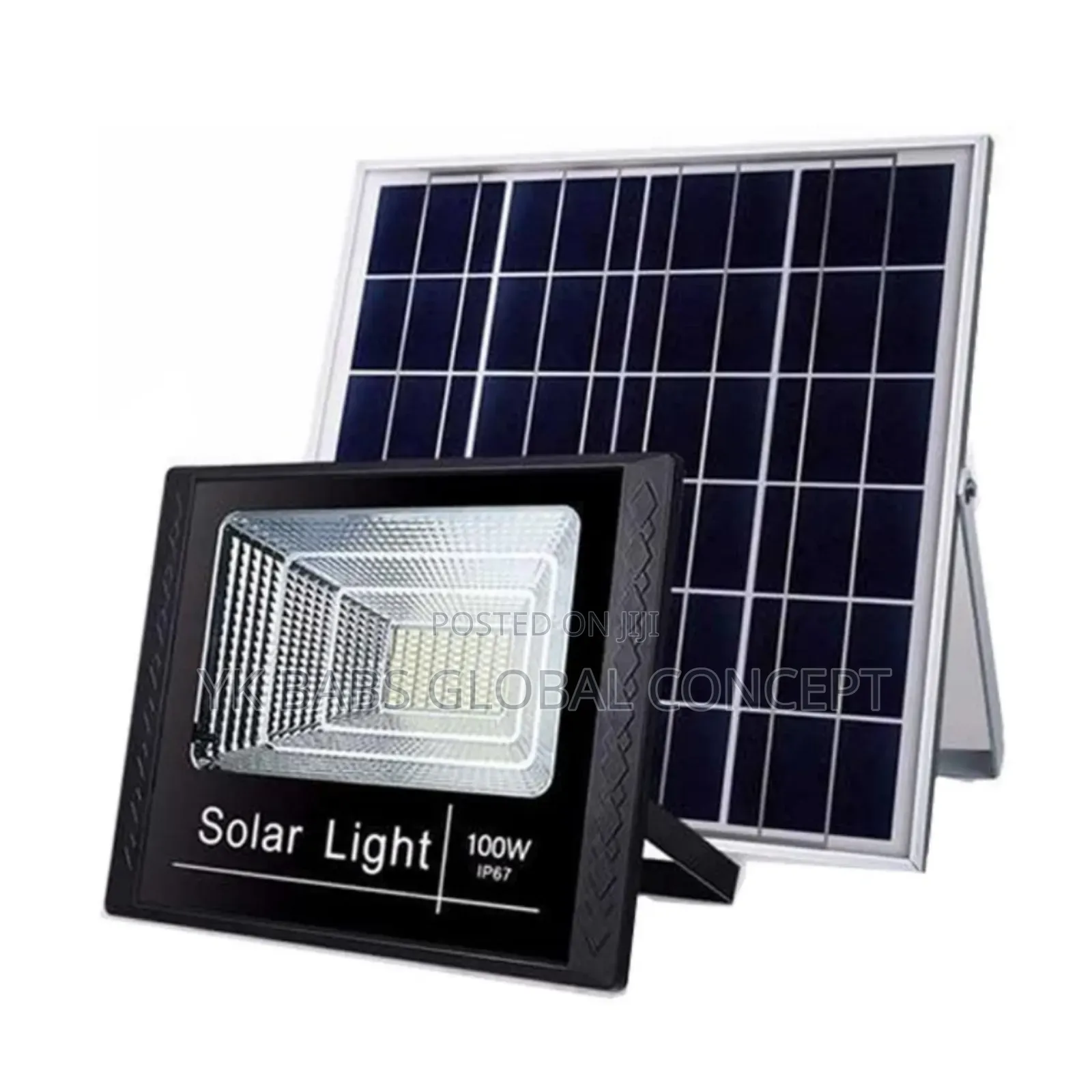100 and 200 Solar Flood Panel Light