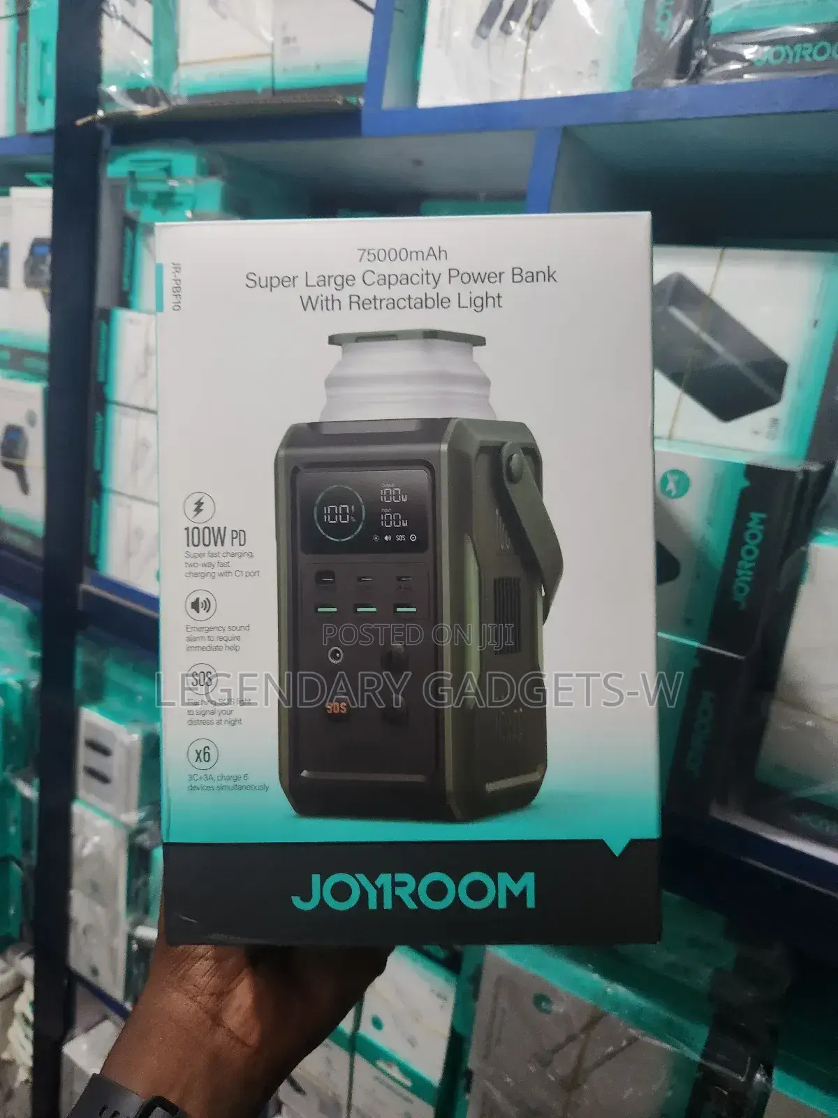 Joyroon 75,000mah With 100w Fast Charge for Laptop Powerbank