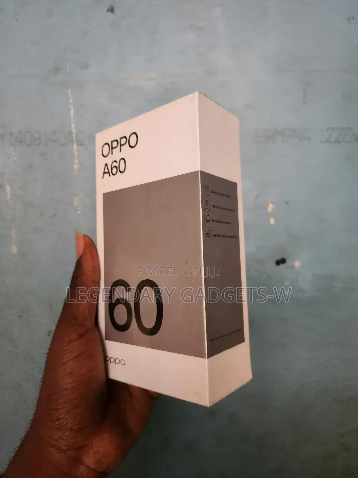 New Oppo A60 256 GB Black