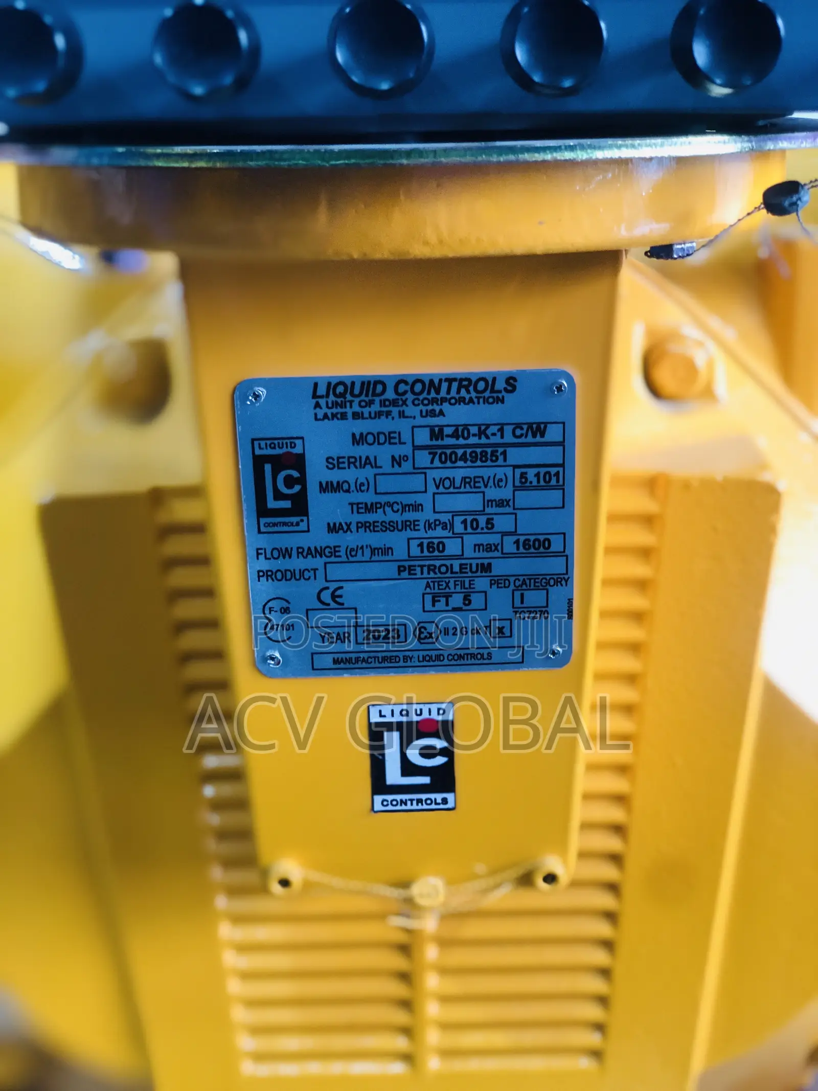 4” Liquid Control With Preset