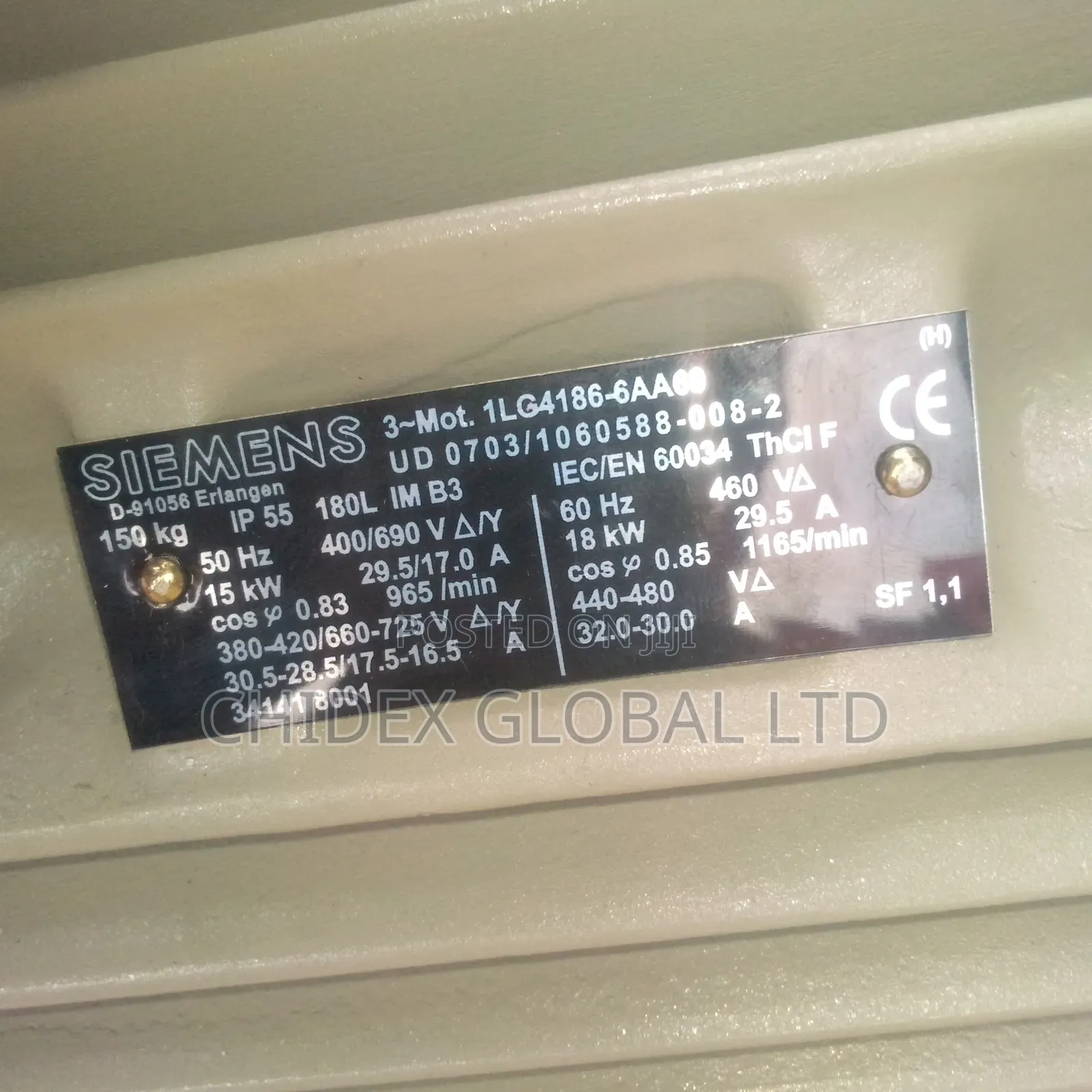 Original Brand New Siemens Electric Motor 15kw 20hp