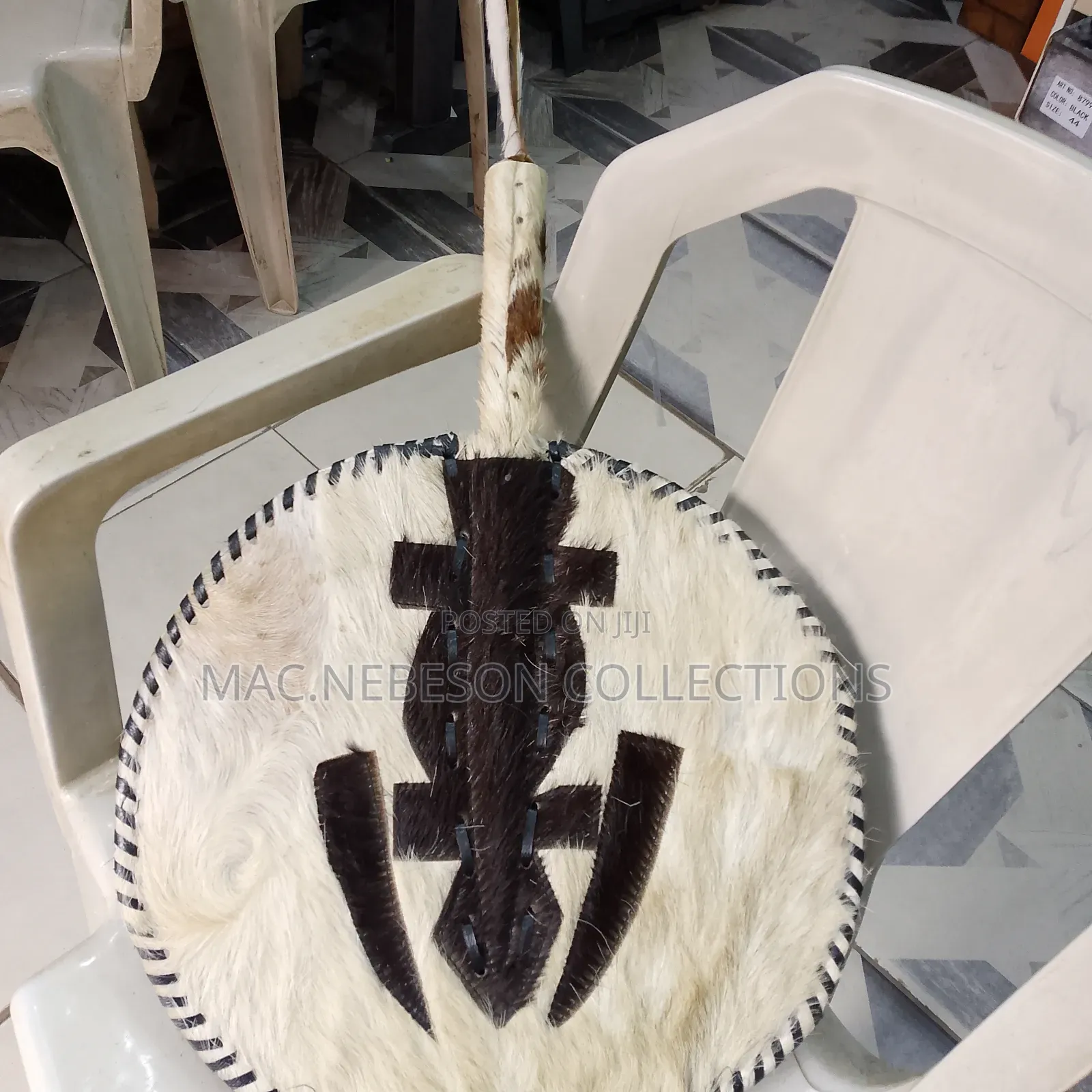 Original Horse Skin Chieftancy Hand Fan