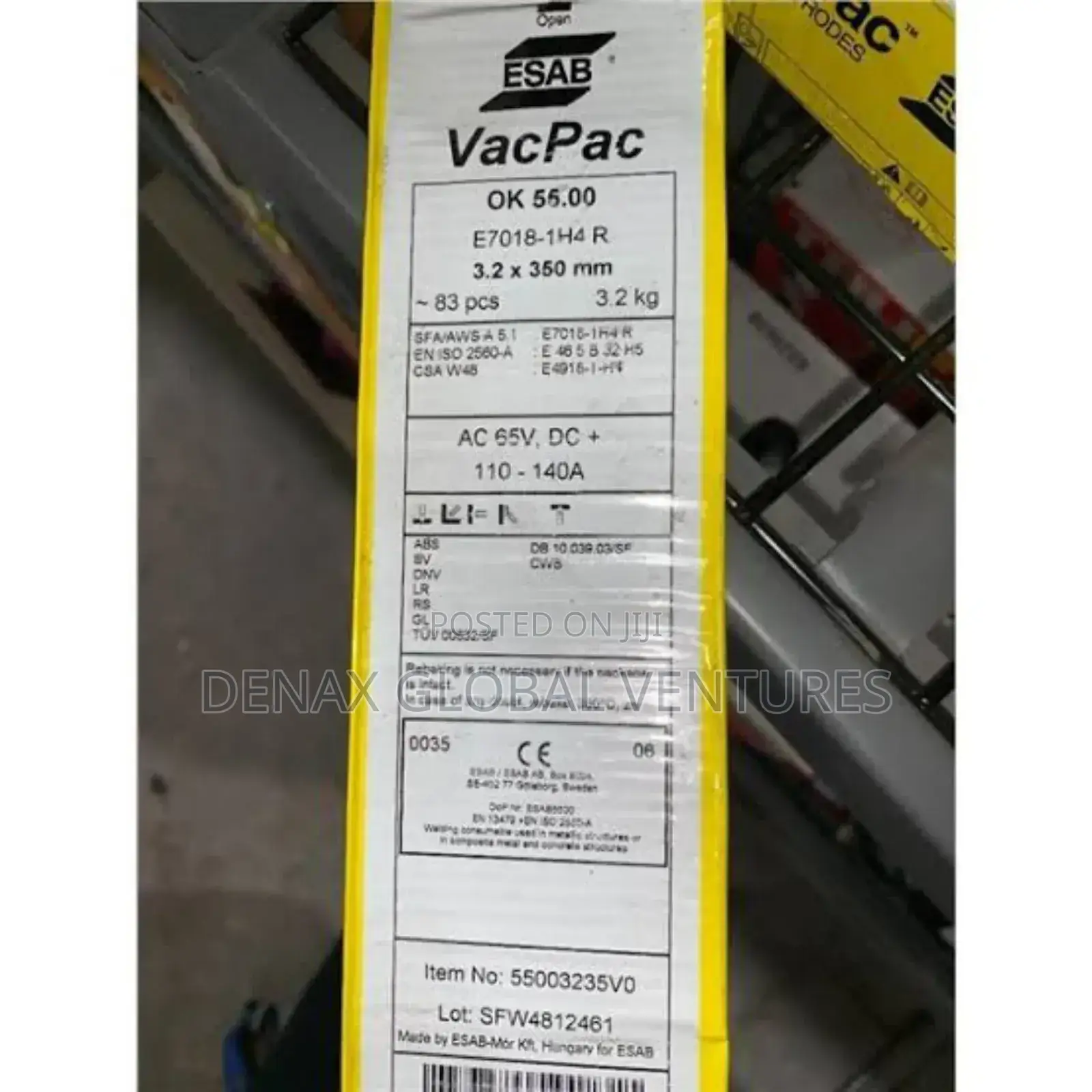 Esab Welding Electrode Ok55 (2.5/3.2/4mm)
