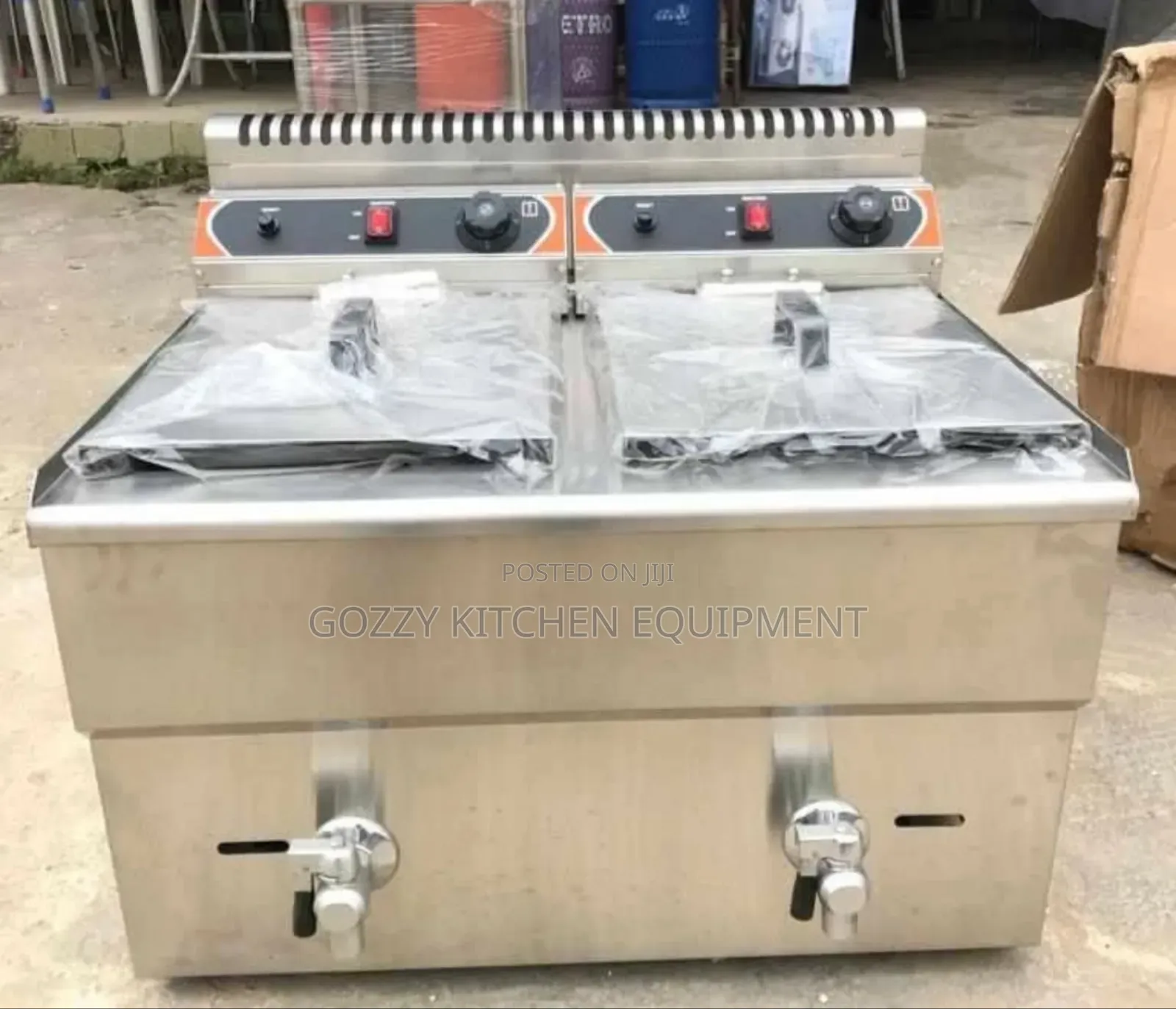 Two Baskets Table Tops Fryer Electric
