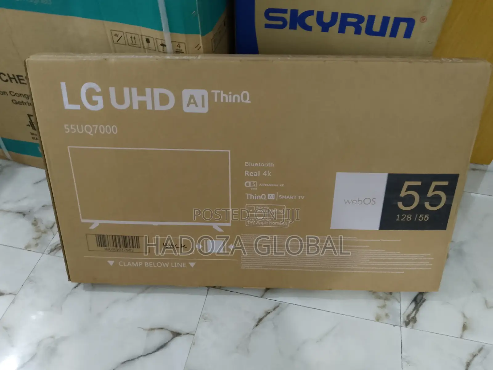 Lg 55" Ultravision 4k Tv With Ai Precision - Webos Ai