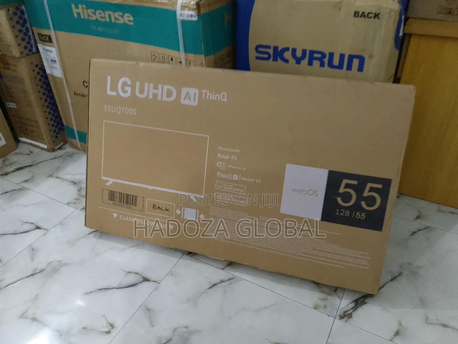 Advanced Lg 55" Smart Tv With Intelligent Hdr - Uq7000 Model