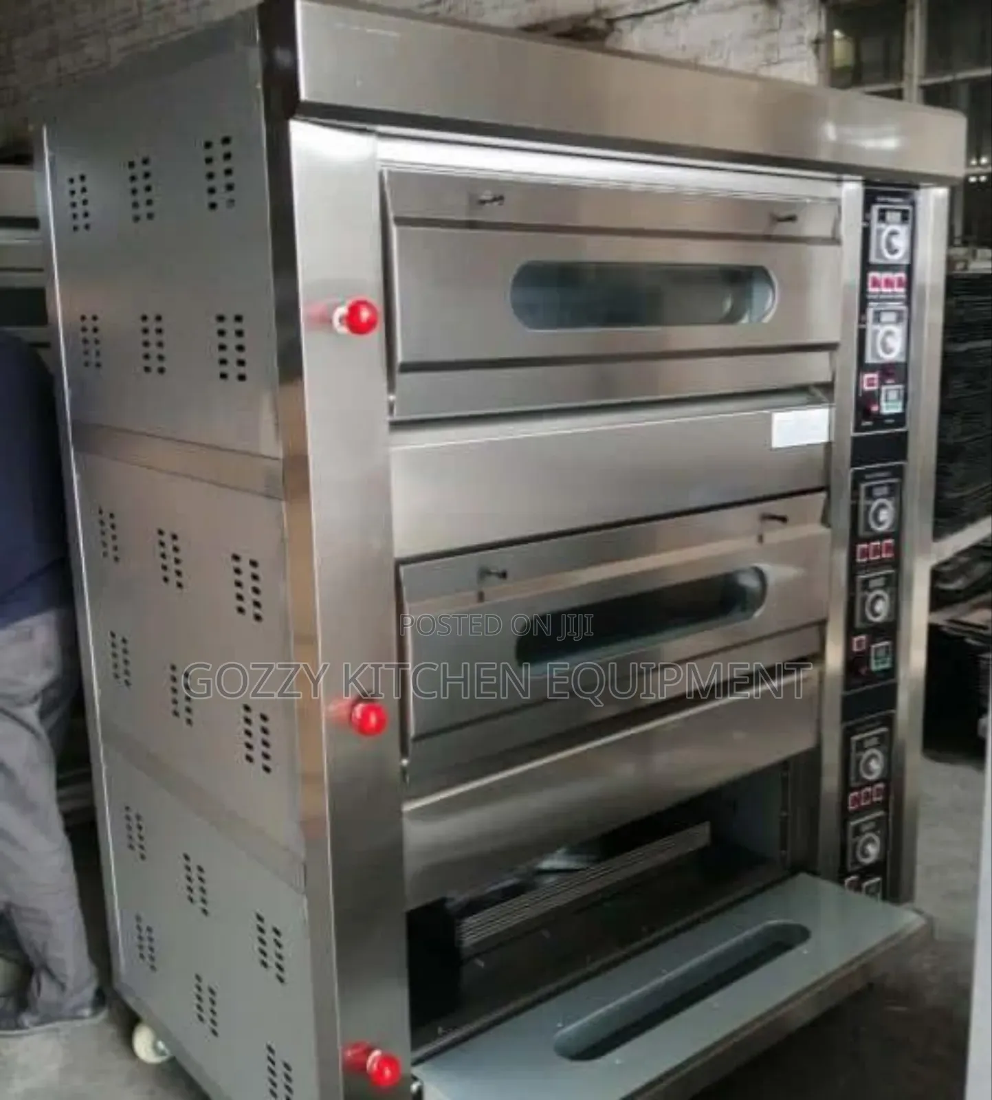 9 Trays 3 Deck Commercial Oven