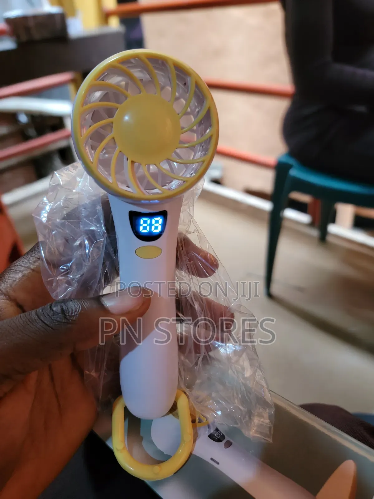 Compact Portable Fan With Adjustable Speeds