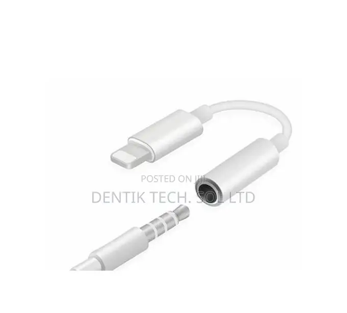 Lightning To 3.5mm Headphone Audio Jack Adapter For iPhone