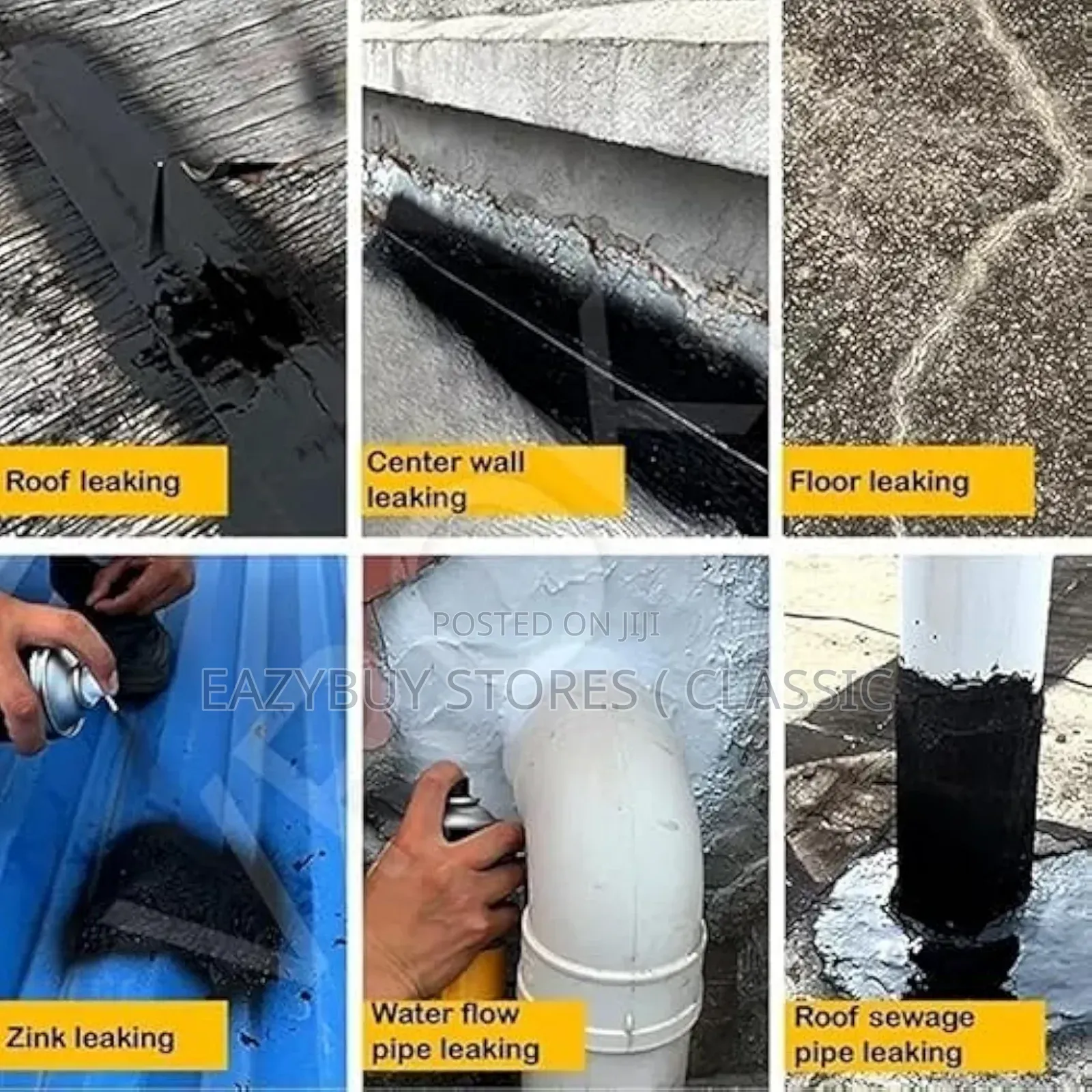 Leak Filler Waterproof, Sealant Spray, Instant Sealer