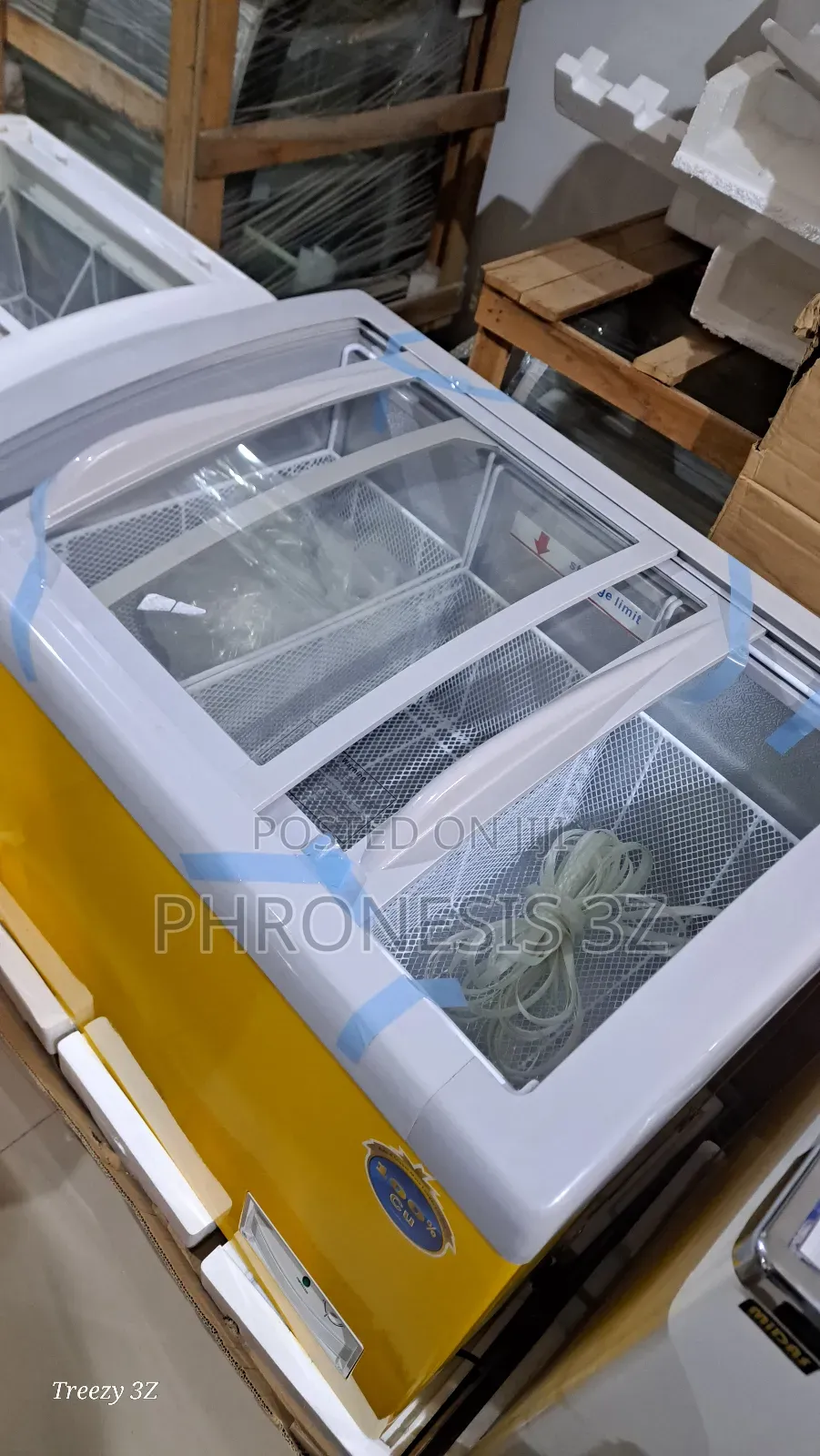 Showcase Display Freezer - 100% Copper (1.0 Meter)