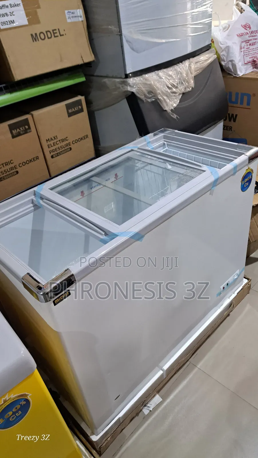 Showcase Freezer (1.1 Meter, 100% Copper)
