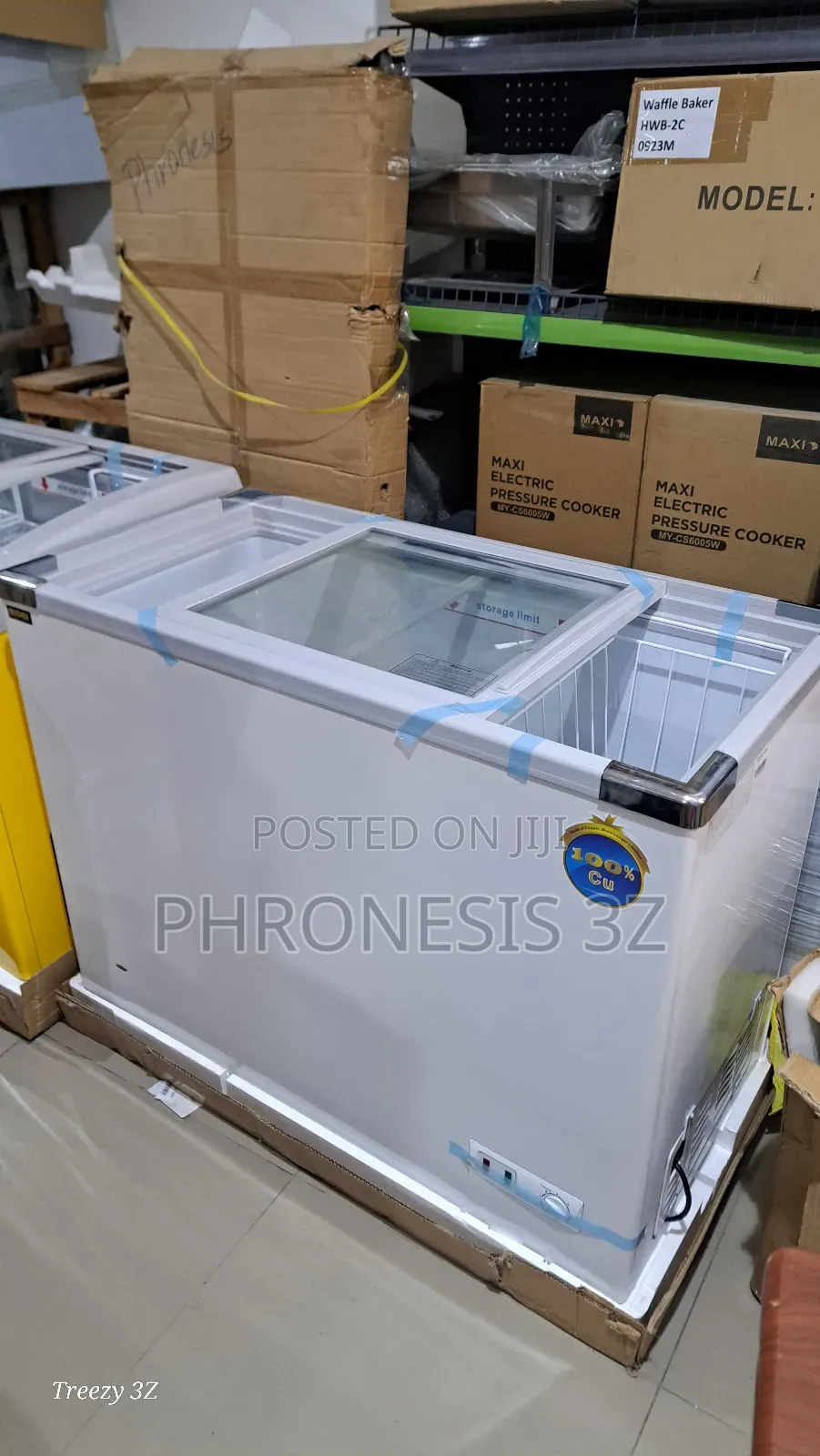 Showcase Freezer (1.1 Meter, 100% Copper)
